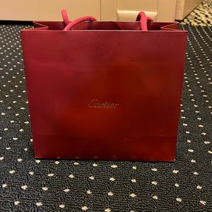 Small cartier shopping bag. Very good condition